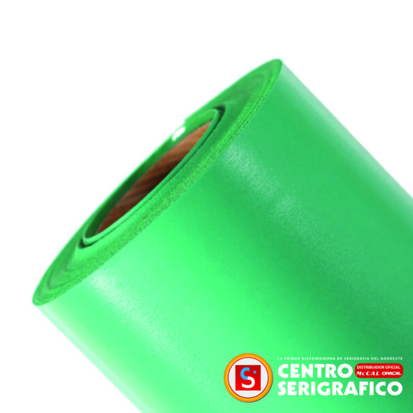 FLOCK VERDE TERMOTRANSFERIBLE X 0.50 ANCHO